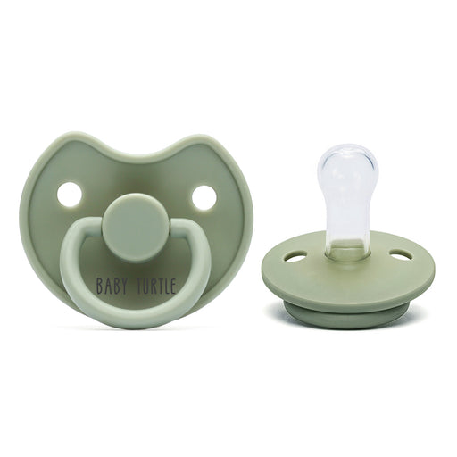 Baby Turtle Glow Skölden Självlysande Napp EN1400 - Grön - Nappar - Bebisgrossisten.se
