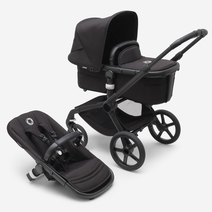 Bugaboo Fox 5 barnvagn med sittdel och liggdel