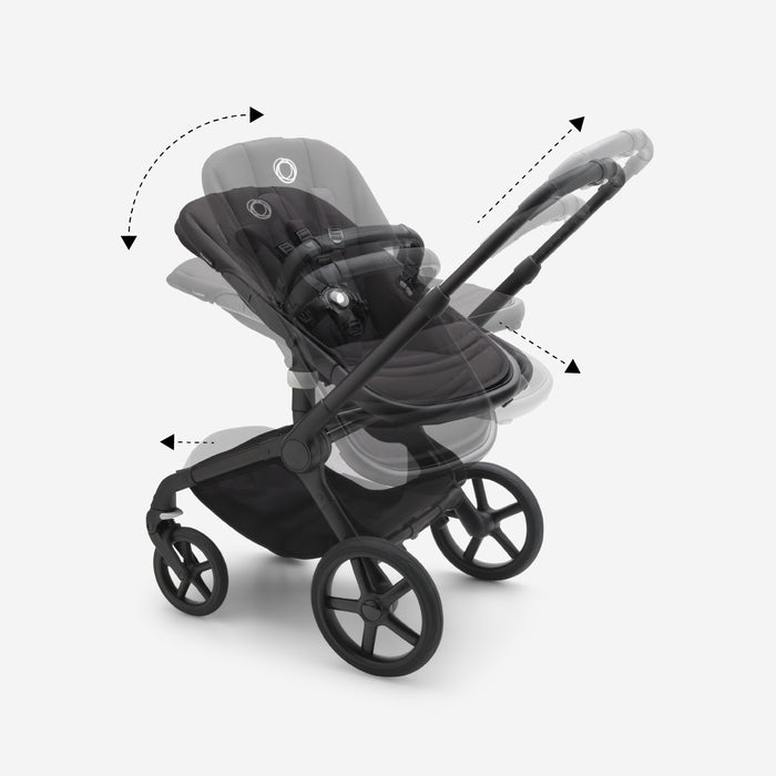 Bugaboo Fox 5 barnvagn med sittdel och liggdel