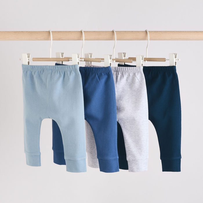 Blåtoner – 4-pack Babyleggings  (0 månader - 3 år)