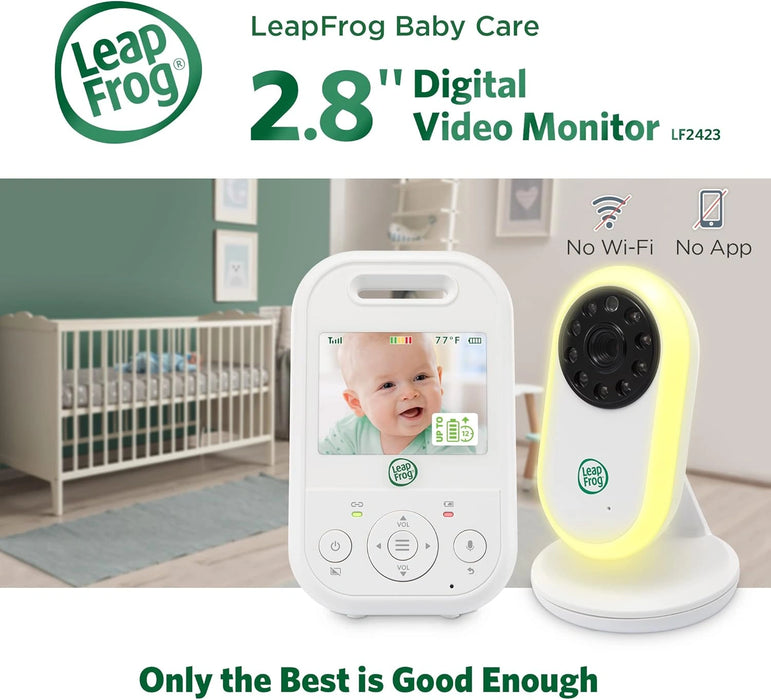 LeapFrog IPS Babymonitor med 2.8-tums Kamera55