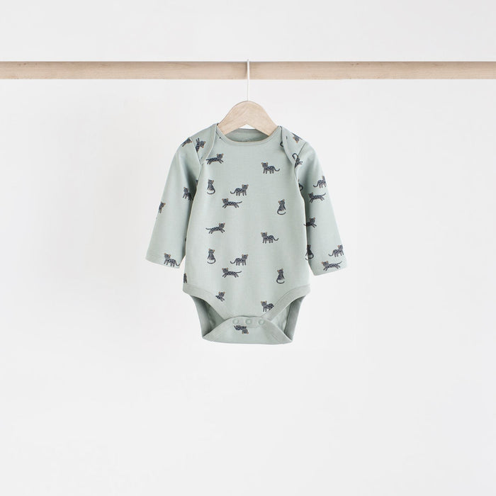 Teal Turtle Dream – Babybodys i 100% Bomull (0mån - 3 år)