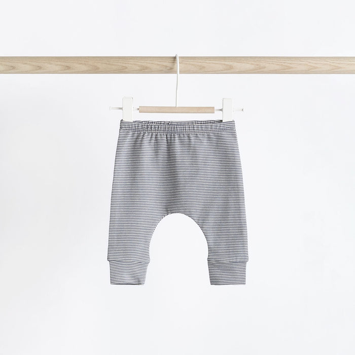 Tealblå – 4-pack Mjuka Babyleggings (0mån - 3år)