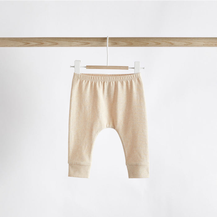 Neutral – 4-pack Mjuka och Stretchiga Babyleggings (0 månader–2 år)