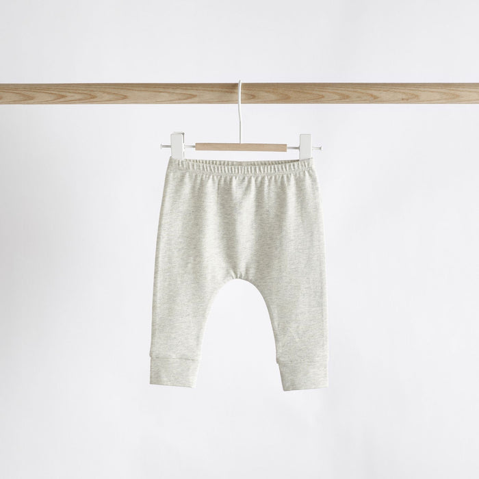 Neutral – 4-pack Mjuka och Stretchiga Babyleggings (0 månader–2 år)