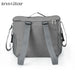 Mommy Diaper Bags Mother Large Capacity Travel Nappy Backpacks with Anti-Loss Zipper Solid Baby Maternity Nursing Bags