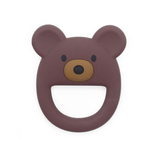 TOS Silikon Bitring Bitleksak Björn - Brun - Bitring - Bebisgrossisten.se