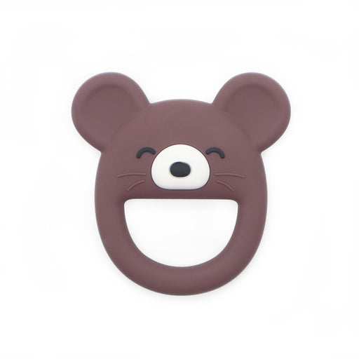 TOS Silikon Bitring Bitleksak Hamster - Brun - Bitring - Bebisgrossisten.se