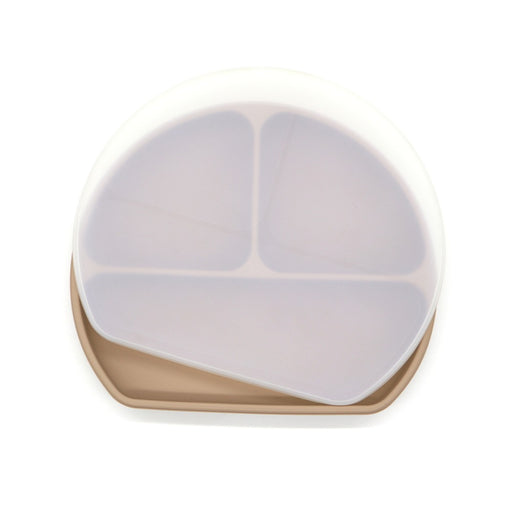 TOS Silikon Tallrik 3-delad - Khakai - Äta & Dricka - Bebisgrossisten.se