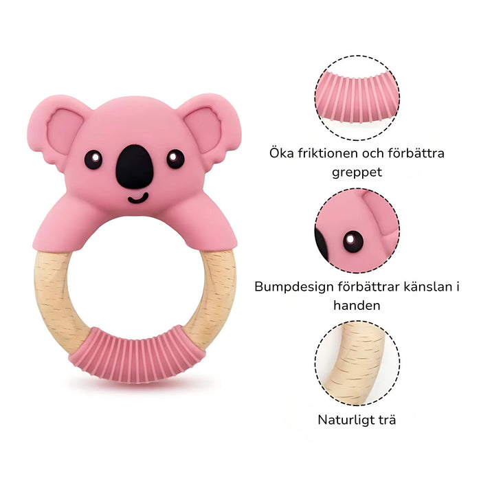 TOS Bitring Bitleksak Koala - Beige - Bitring - Bebisgrossisten.se