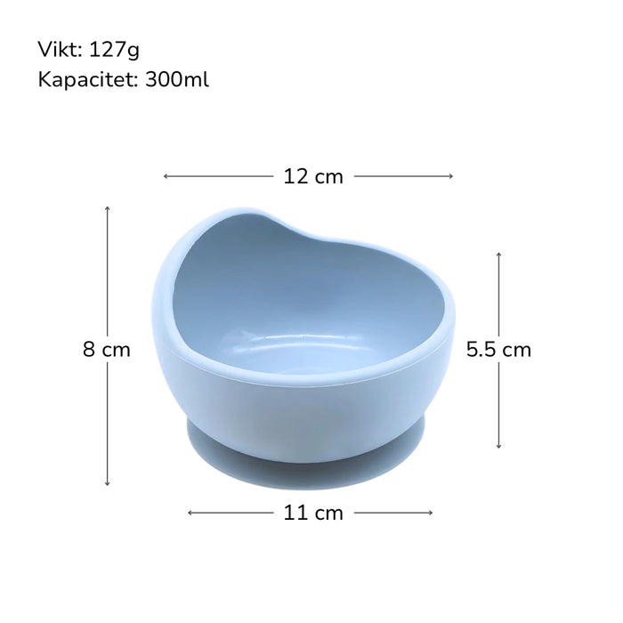 TOS Silikon Serveringsset Frukost Enfärgad