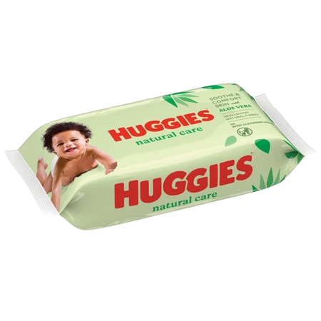 Huggies Natural Care Våtservetter för barn 56 st - Babyvård - Bebisgrossisten.se