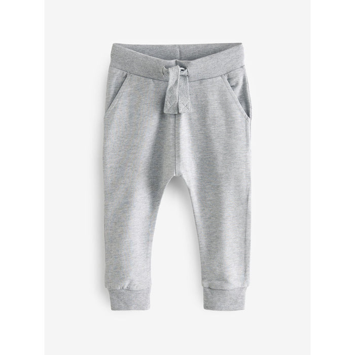 Svart, Navy och Grå – 5-pack Mjuka Joggers för Barn (3 mån–7 år)