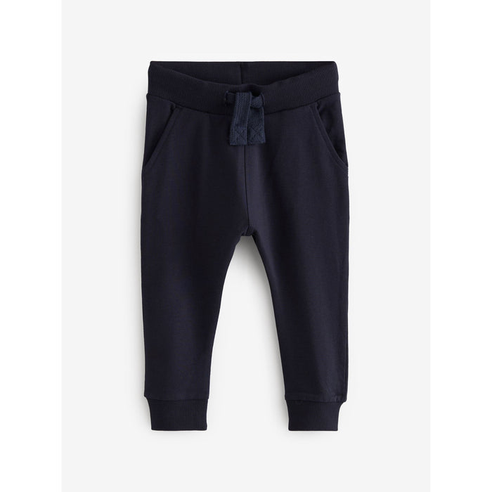 Svart, Navy och Grå – 5-pack Mjuka Joggers för Barn (3 mån–7 år)