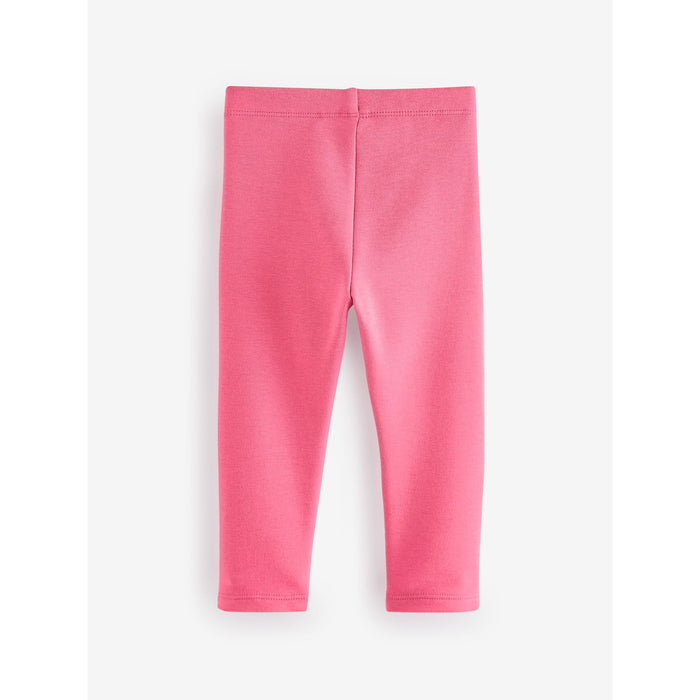 Rosa Värme – Fleecefodrade Mysleggings (3 månader–7 år)