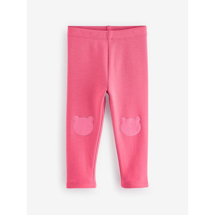 Rosa Värme – Fleecefodrade Mysleggings (3 månader–7 år)