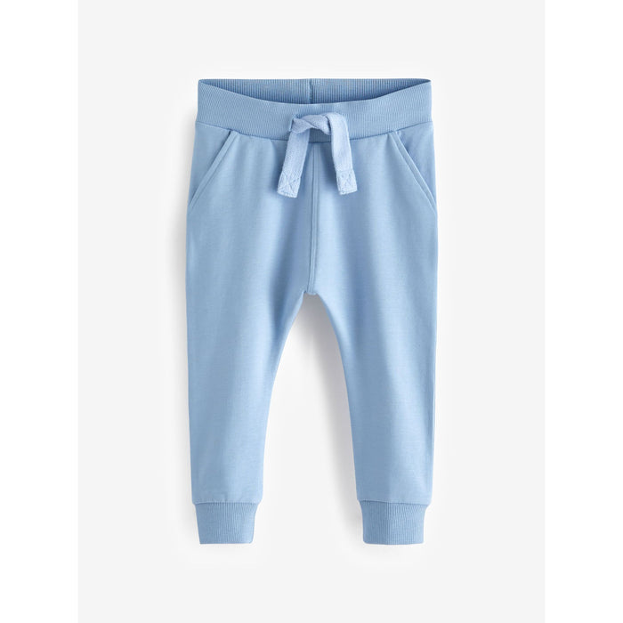 Marin/Blå/Tan – Bekväma och Stilrena Joggers 5-Pack (3 månader–7 år)