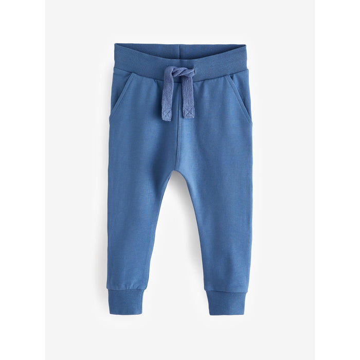 Marin/Blå/Tan – Bekväma och Stilrena Joggers 5-Pack (3 månader–7 år)