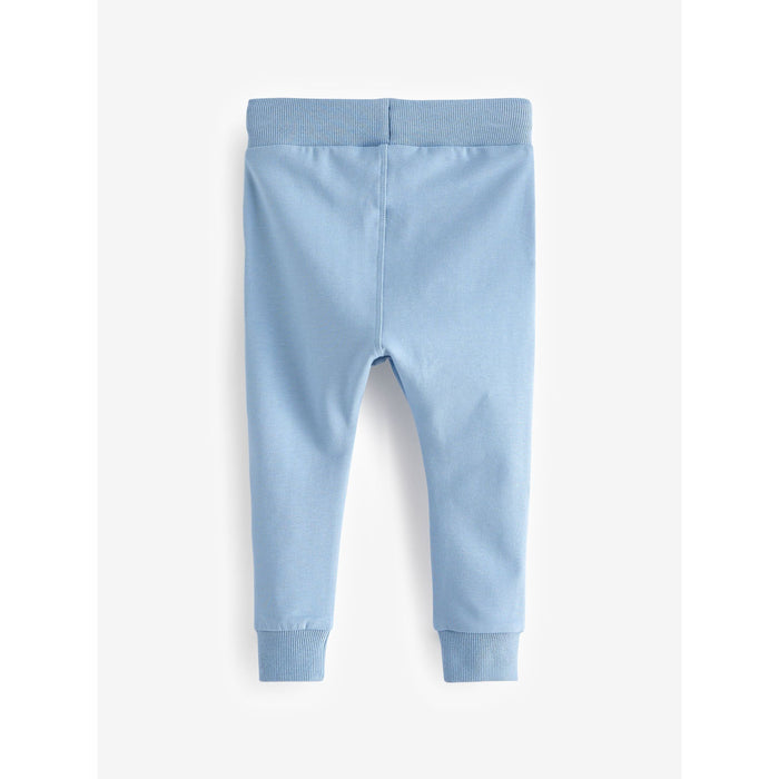 Marin/Blå/Tan – Bekväma och Stilrena Joggers 5-Pack (3 månader–7 år)