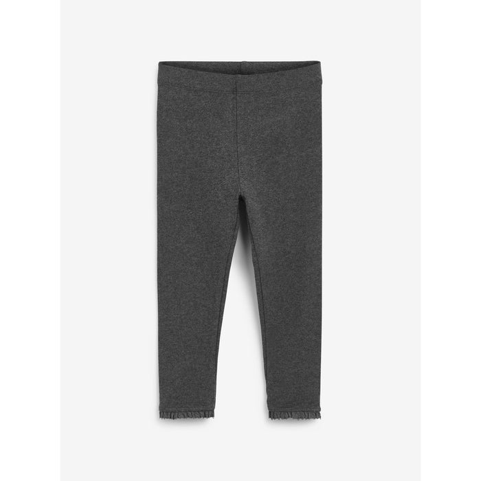 Kolgrå – Mjuka och Stretchiga Barnleggings (3 månader–7 år)