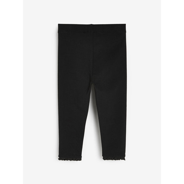 Klassiska Svarta Leggings – Mjuka & Stretchiga (3 månader–7 år)