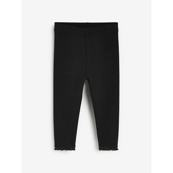 Klassiska Svarta Leggings – Mjuka & Stretchiga (3 månader–7 år)