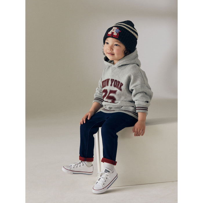 Collegeinspirerad New York Hoodie (3 mån- 7 år)