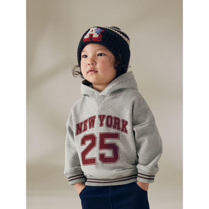 Collegeinspirerad New York Hoodie (3 mån- 7 år)