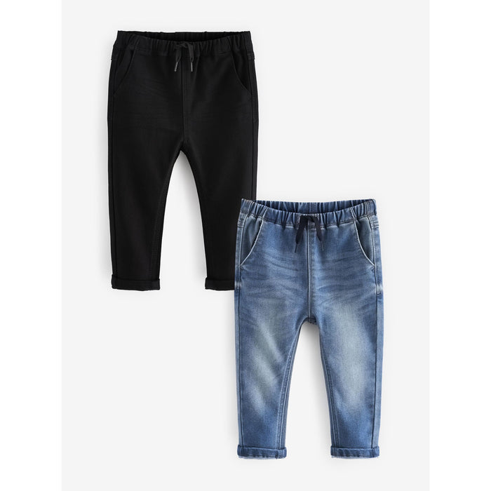 Duo Komfort - Jeans & Joggers 2-Paket Set (3 månader-7 år)