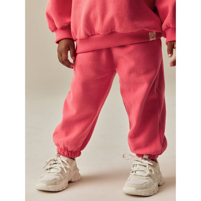 Korall Fuchsia – Mjuka och Bekväma Joggers (3 månader–7 år)