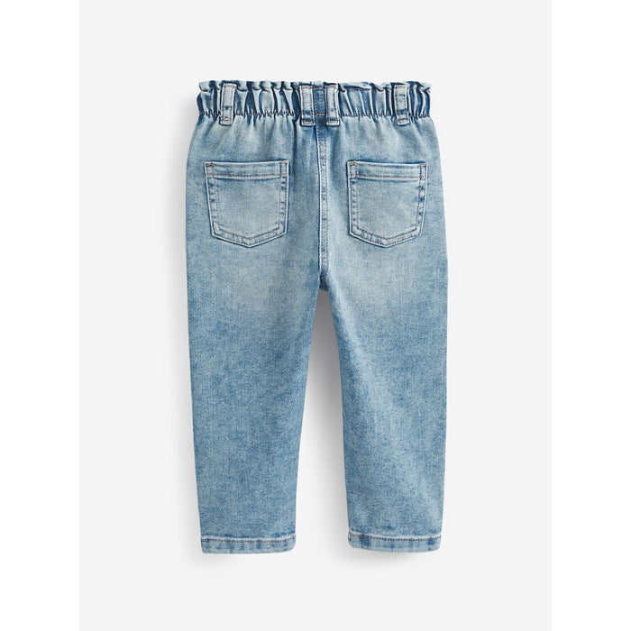 Ljusblå Denim – Bekväma Mom Jeans (3månader-7år)