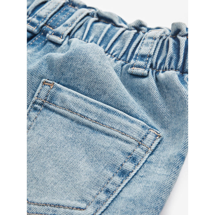 Ljusblå Denim – Bekväma Mom Jeans (3månader-7år)