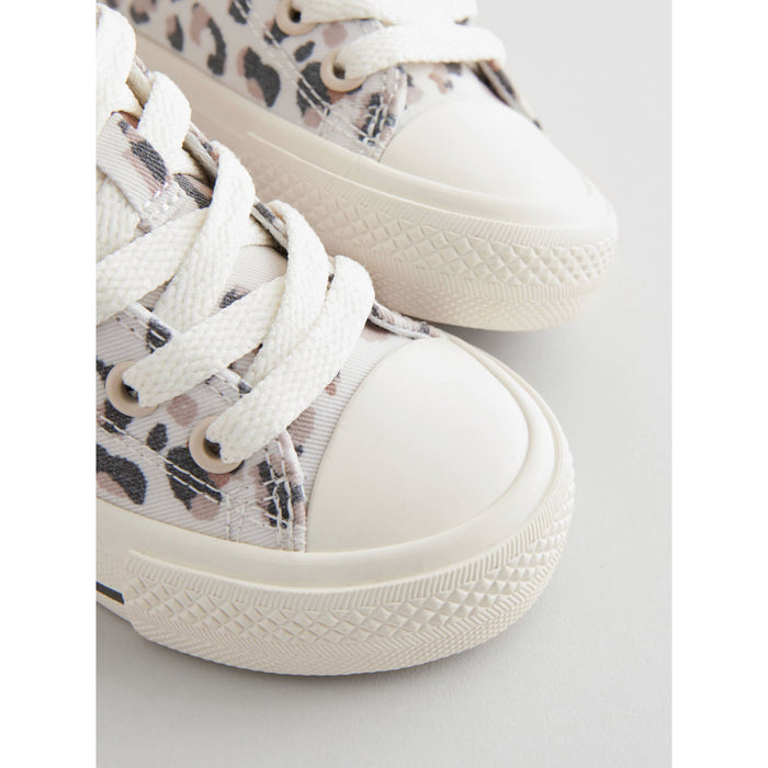 Djurprint – Chunky Höga Sneakers