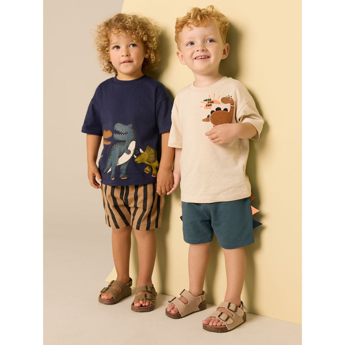 Dinosaurieäventyr – 2-pack T-shirt & Shorts-set (3månader-7år)