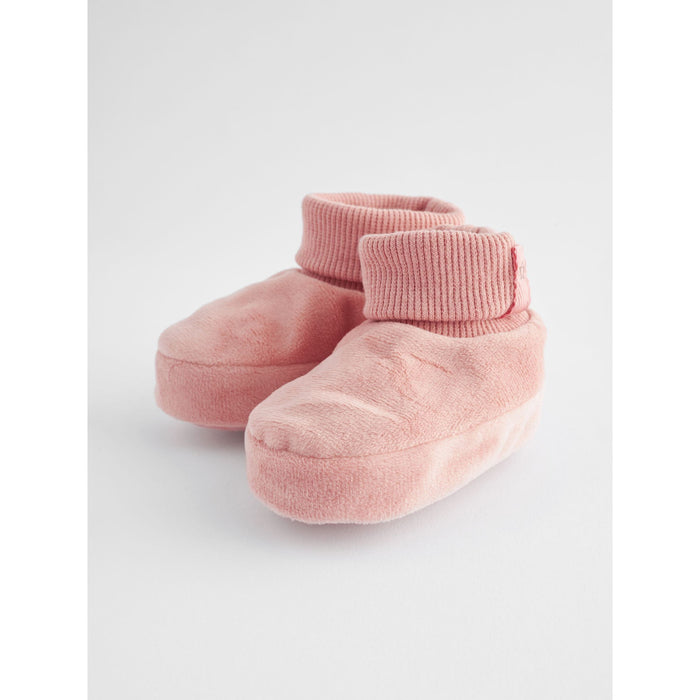 Rosa Drömsko – Mjuka Babybooties (0–18 månader)