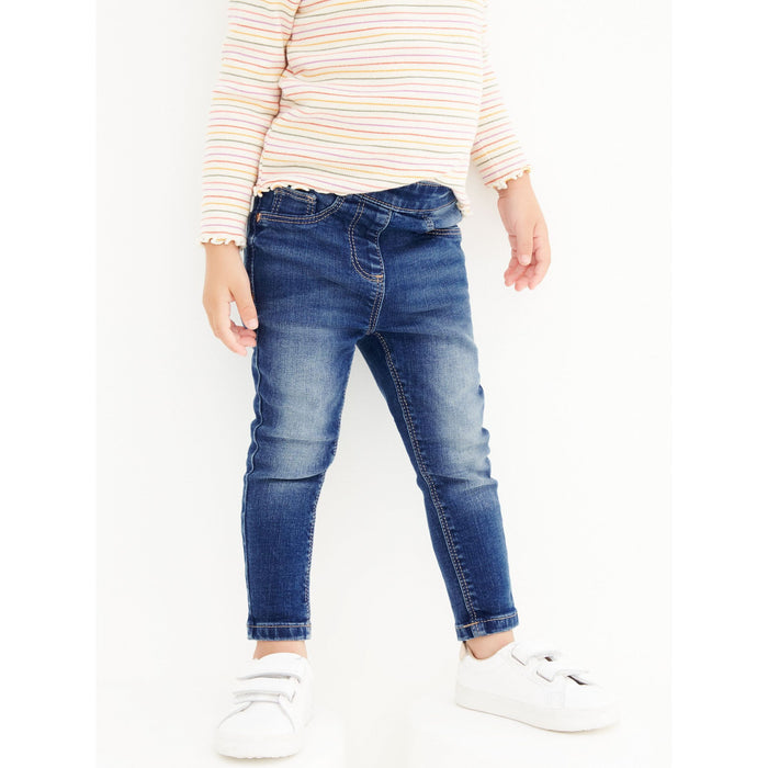 Mörkblå – Skinny Fit Babyjeans med Stretch (3 mån–7 år)