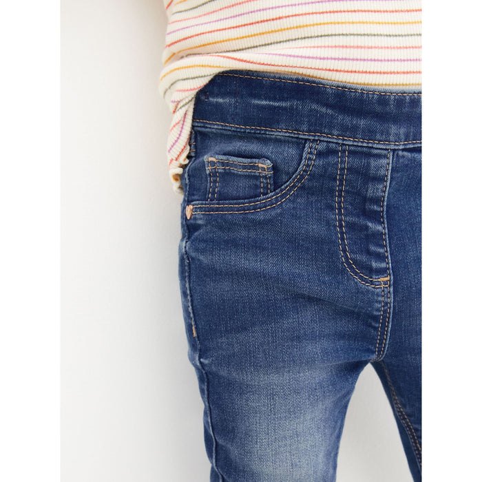 Mörkblå – Skinny Fit Babyjeans med Stretch (3 mån–7 år)