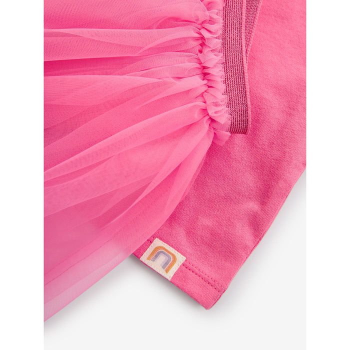 Magiskt Rosa Set – Topp & Tyllkjol (3 mån–7 år)