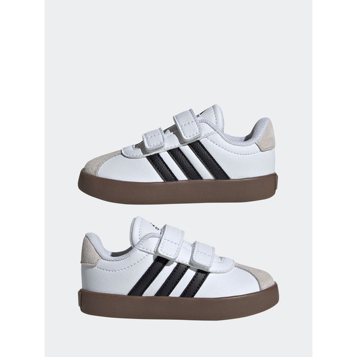 Sportiga Kardborresneakers för Små Fötter - Adidas VL Court 3.0