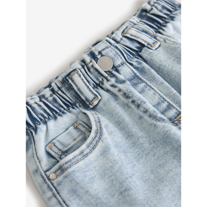 Denim Light Wash - Trendiga Mom Jeans med bekväm passform (3månader-7år)