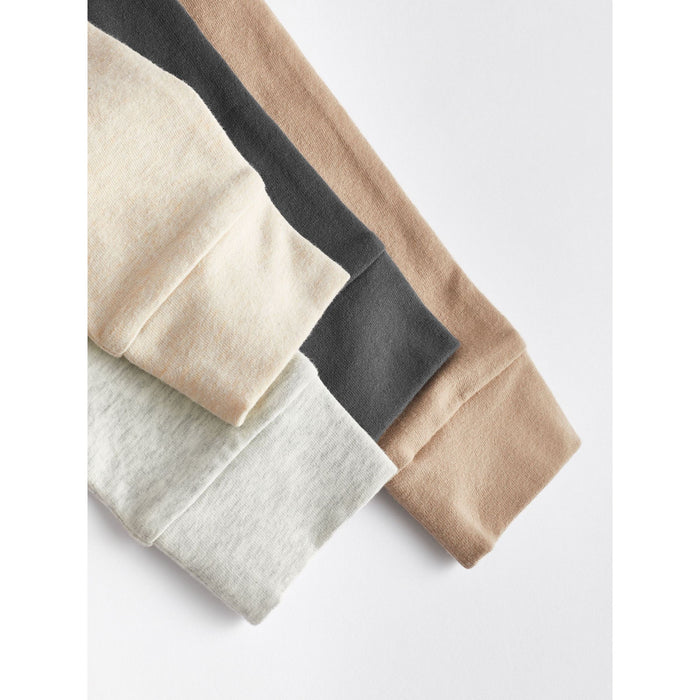 Neutral – 4-pack Mjuka och Stretchiga Babyleggings (0 månader–2 år)