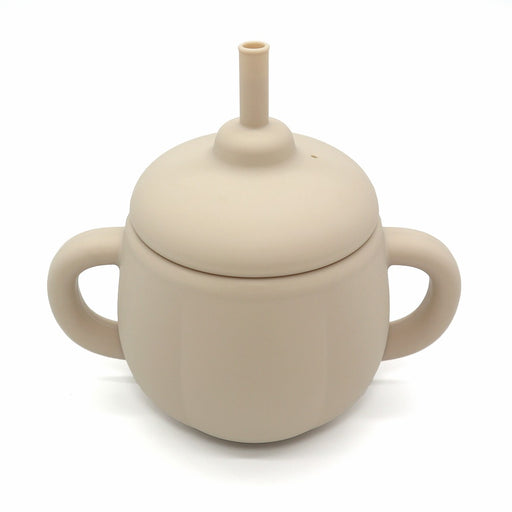 Baby Turtle Silikon Greppvänlig Drickmugg - Beige - Äta & Dricka - Bebisgrossisten.se